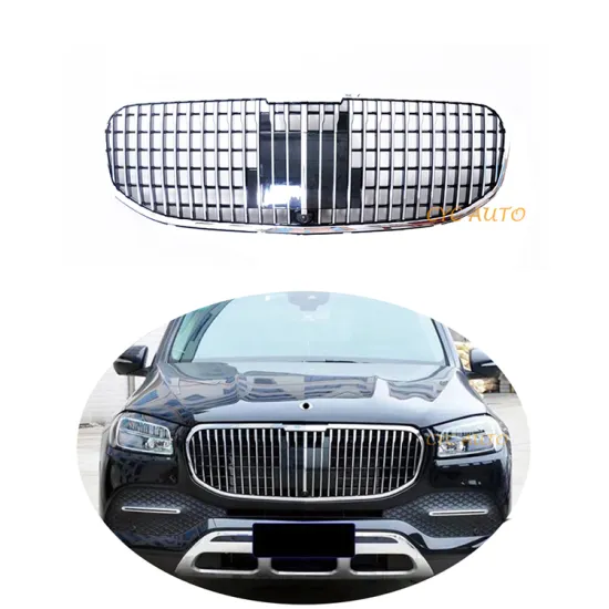 Maybach Style Facelift ABS Front Bumper Grille with ACC for Mercedes Benz GLS CLASS X167 2020-2022