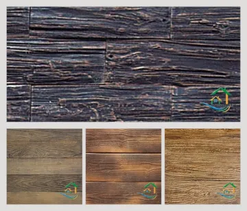 Economic and durable 3d wood wall panel