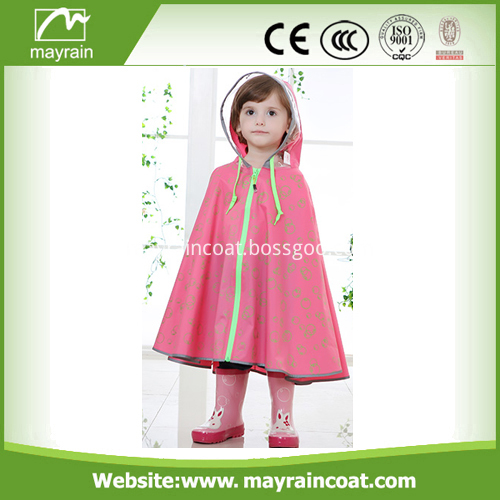 Colorful PVC Kids Rain Suit