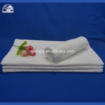 white 100% cotton hotel towel