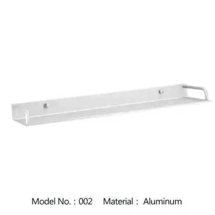 Silver Zinc Wall Mounted Bathroom Accessories Seven Sets