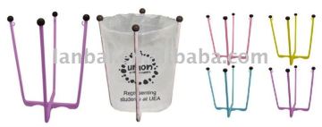 Folding Collapsible Trash Bag Holder / Rack