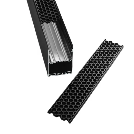 Customized Suspension Anti-Glare Eye Protection LED Linear Light Aluminum Profile