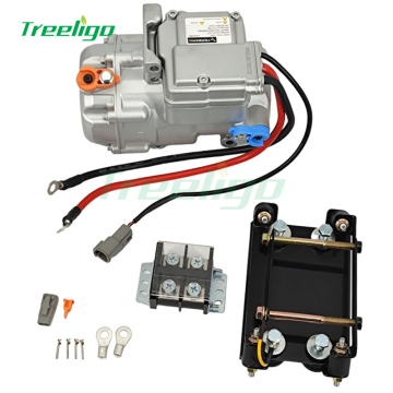 R134A Electric Scroll AC Compressor for Auto Air Conditioner A/C, 24V, Three Levels Fixed Frequency