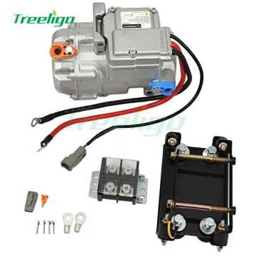 R134A Electric Scroll AC Compressor for Auto Air Conditioner A/C, 24V, Three Levels Fixed Frequency