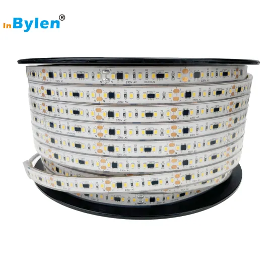 Outdoor Waterproof AC 220V/230V 15W 120LEDs IP66 IP67 Silicone Extrusion LED Strip Light