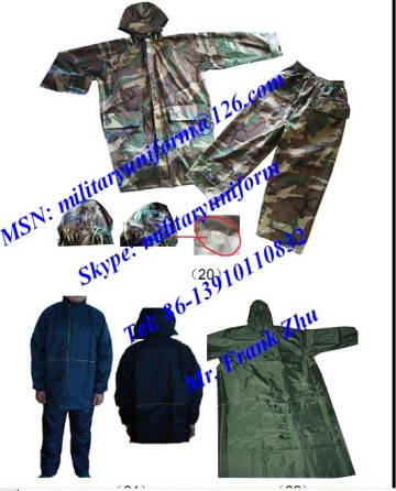 Military Camouflage Raincoat Poncho Poncho Liner