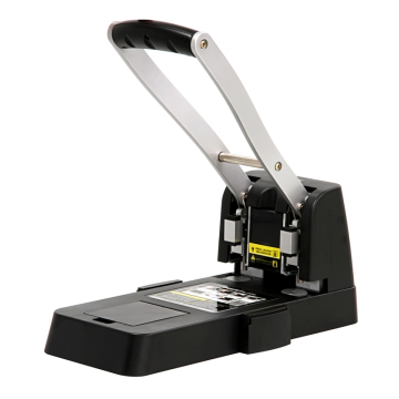 Black Heavy Duty Manual Punch untuk 150 halaman - deli 0150 untuk kantor keuangan