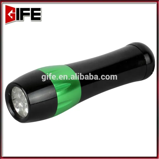 GF-6047 9 LED Small torch flashlight Aluminum led flashlight torch