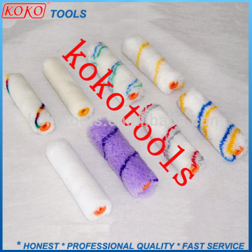 4"/100mm small mini nail roller with different fabric