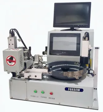 Automatic LOGO and Color Recognition Button Feeding Device FX-978C