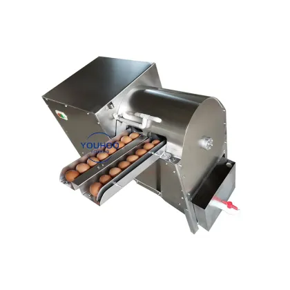 Complete Set of Manual Salted Duck Egg Washing Machine for Small Farms