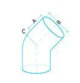 E45 Degree Silicone Boost Pipe