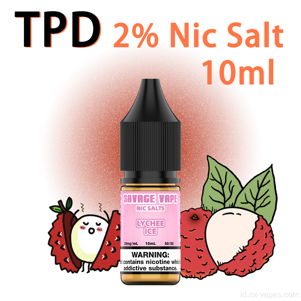 Savage Vape Nic Salts E-Liquid 10ml Wholesale