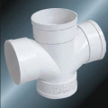 Din Drainage Upvc Cross สีเทา