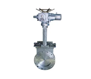 Electric knife gate valve