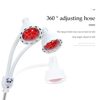 Professional Updated Cross Base Infrared Lamp for Health and Beauty Treatment