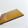 2mm transparent PC wave tile canopy