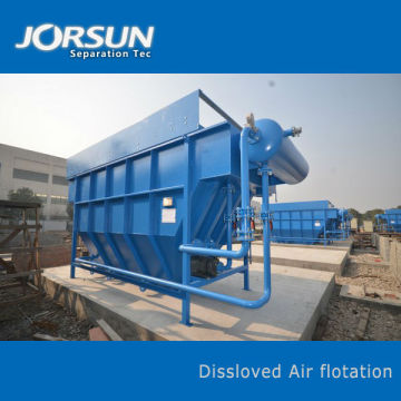 Dissolved Air Flotation for oily water separation