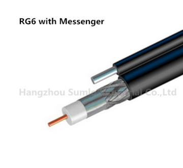 Coaxial Cable RG6 with Messenger