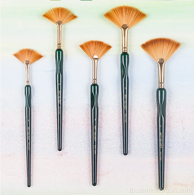 Golden Pinselwaasser Gouuache Aquareelle