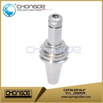 Nickel Coating CAT40 ER32 Collet Chuck with 4" Projection