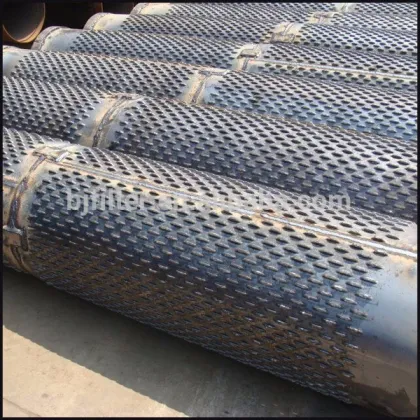 filter pipe water well bridge slot steel pipe