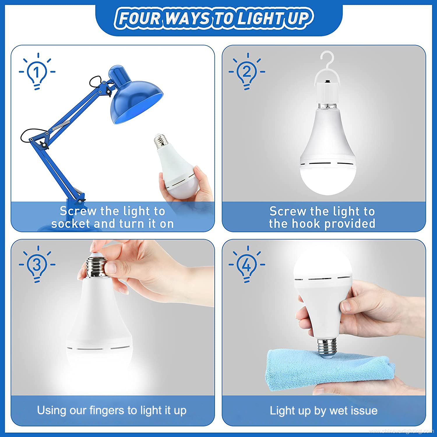 Plastic LED Lighting Bulb