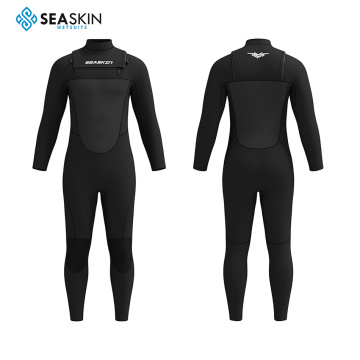 Seaskin Mens 4/3mm Neoprene Long Sleeve Surfing Wetsuits