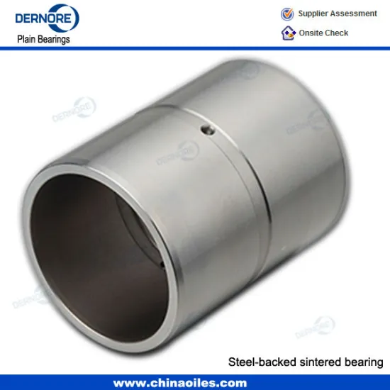 new product Steel backed sintered bearing