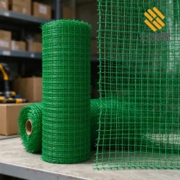 Green HDPE Plastic Mesh Fence Roll