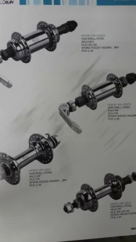 bike steel hubs/bicycle steel hubs