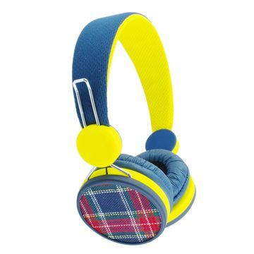 Fashionable Headphones with Removable Earcovers and 150cm Cable Length