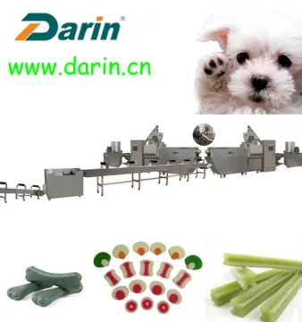 Pet Treat Dog Snack Extuding Machine Producing Line