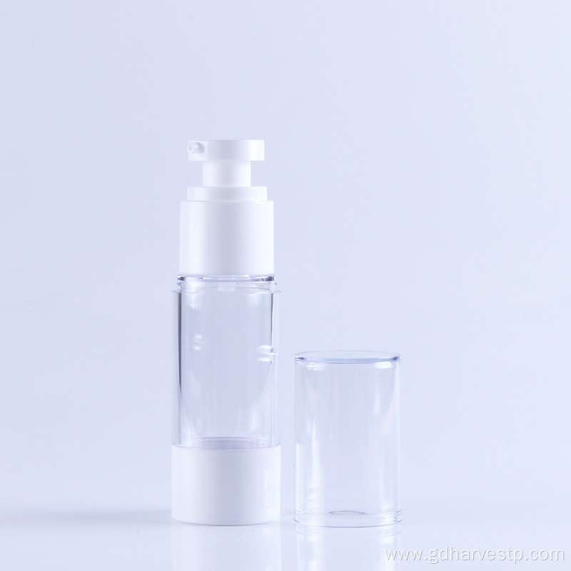 15ml 30ml 50ml Airless White Airless Pump Bottle