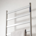 Floor-standing heated towel rack