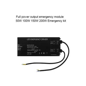50W-200W Emergency Driver For LED Highbay Light
