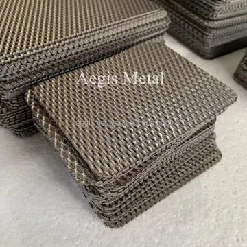 Flattened 3x5mm 0.5mm Raney Nickel Coating Nickel Expanded Metal Mesh Electrode for Alkaline Water Electrolysis
