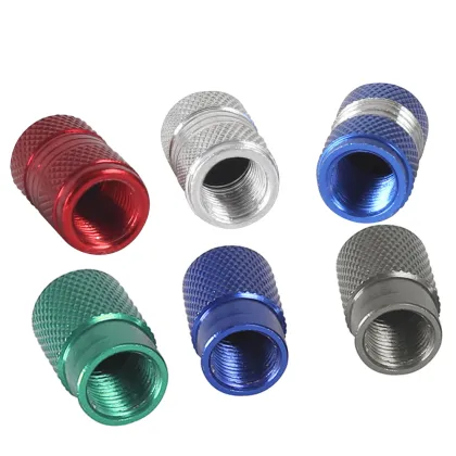 Colorful Plastic Tire Valve Covers