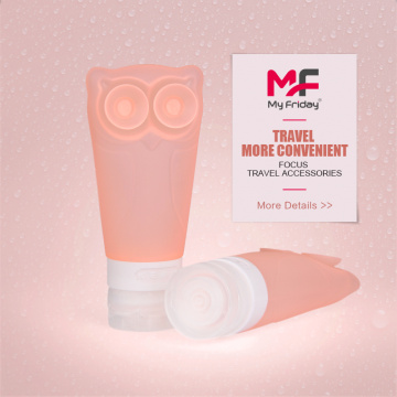 New design silicone empty travel toiletry bottles