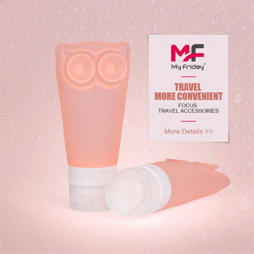 New design silicone empty travel toiletry bottles