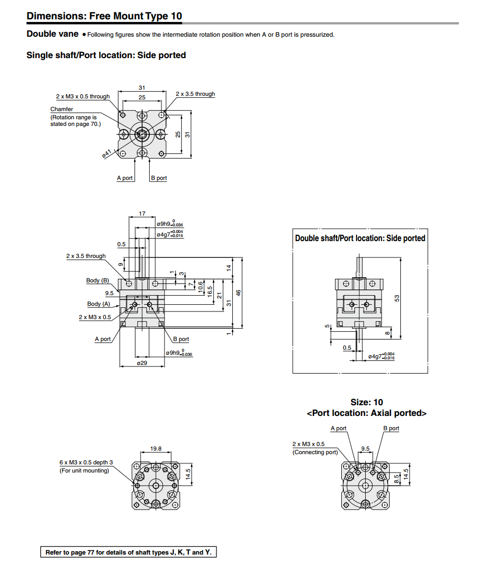 CRBU2 pneumatic cylinder details 03 CRBU2 pneumatic cylinder details 03