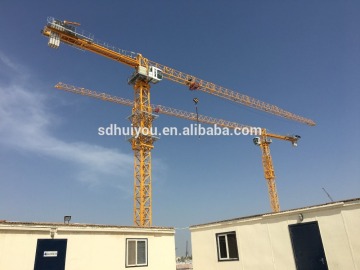 QTZ series hot sale tower crane cheap price in Iran and Dubai and luffing crane