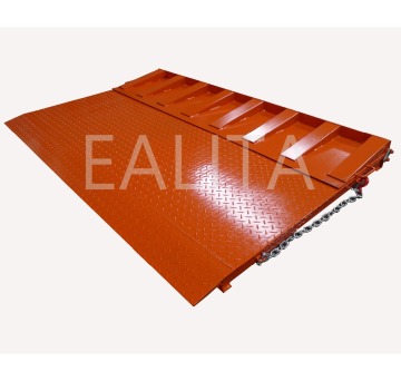 6.5T Capacity mobile container load ramp For Forklift