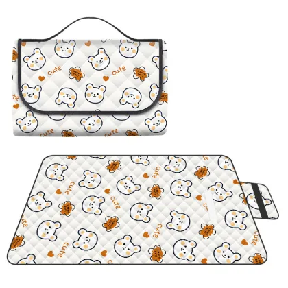 Ultrasonic Picnic Mat: Outdoor Waterproof & Moisture-proof Beach Mat Tent Cloth