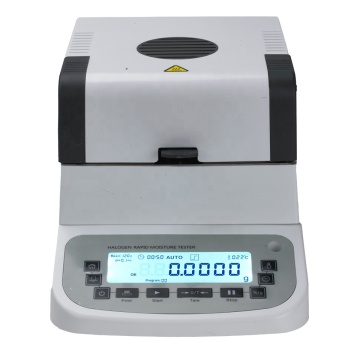 Getreide -Feuchtigkeitstester mit Halogenlicht - 0,001G Precision Laboratory Analyzer für medizinische Lebensmittel und feste Feuchtigkeit
