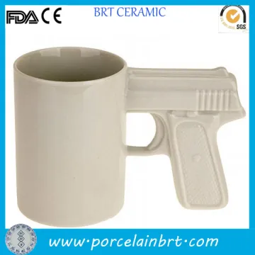 Cool handgun craft ceramic Mug wholesale