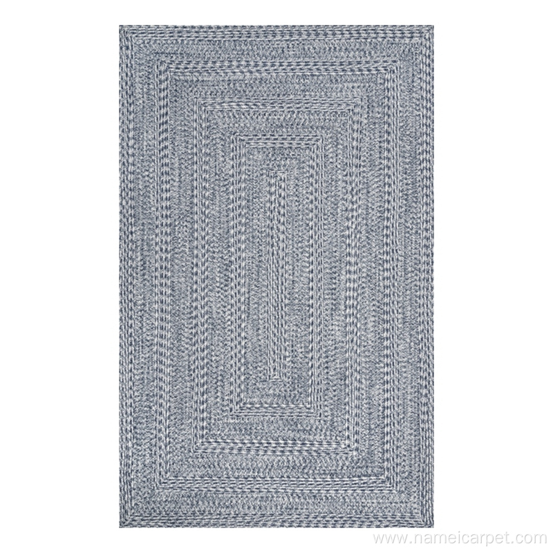 Bule grey design patio gardening garden outdoor Rugs