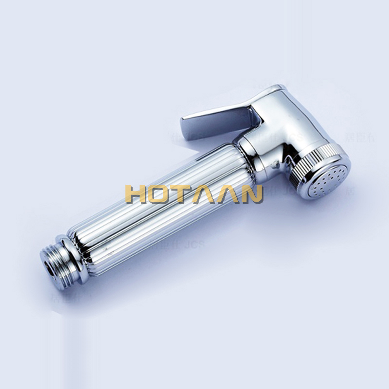 Hot selling free shipping !! Solid Brass Material Hand Held Bidet Spray Shower Head with 1.5M stainless steel shower hose