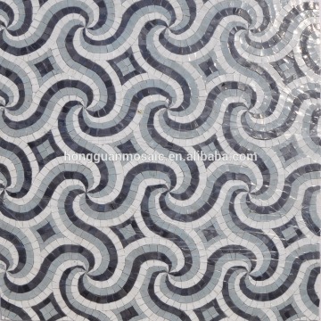 flower pattern mosaic tile mosaic pattern decorative floor tile glass pebble mosaic tile